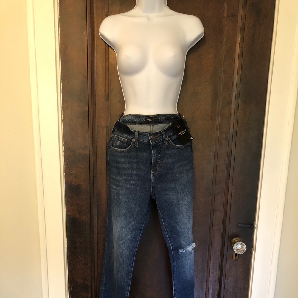 NWT: BR Premium Denim Girlfriend Jeans - Picture 4 of 10